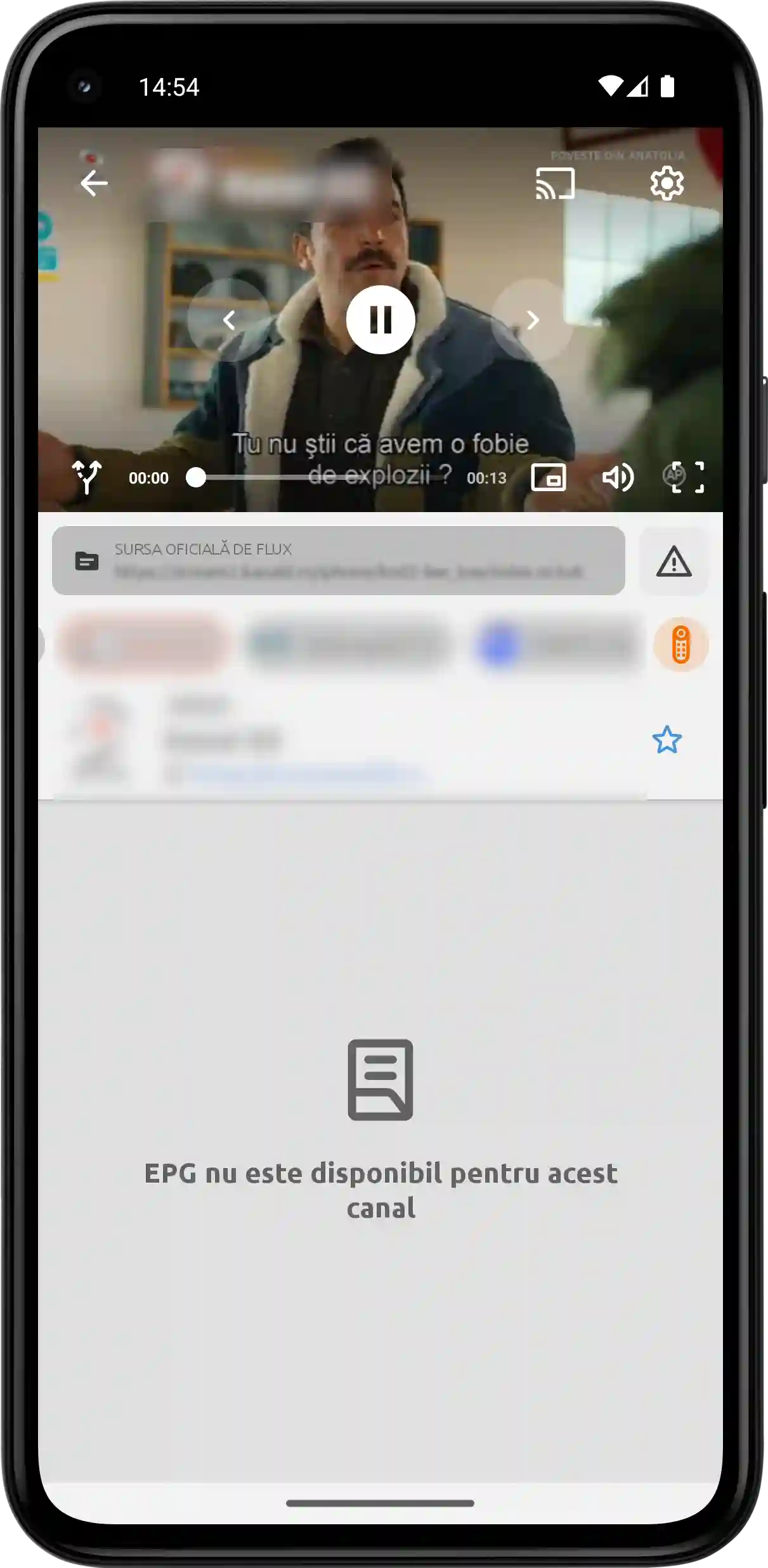 Player video cu controale